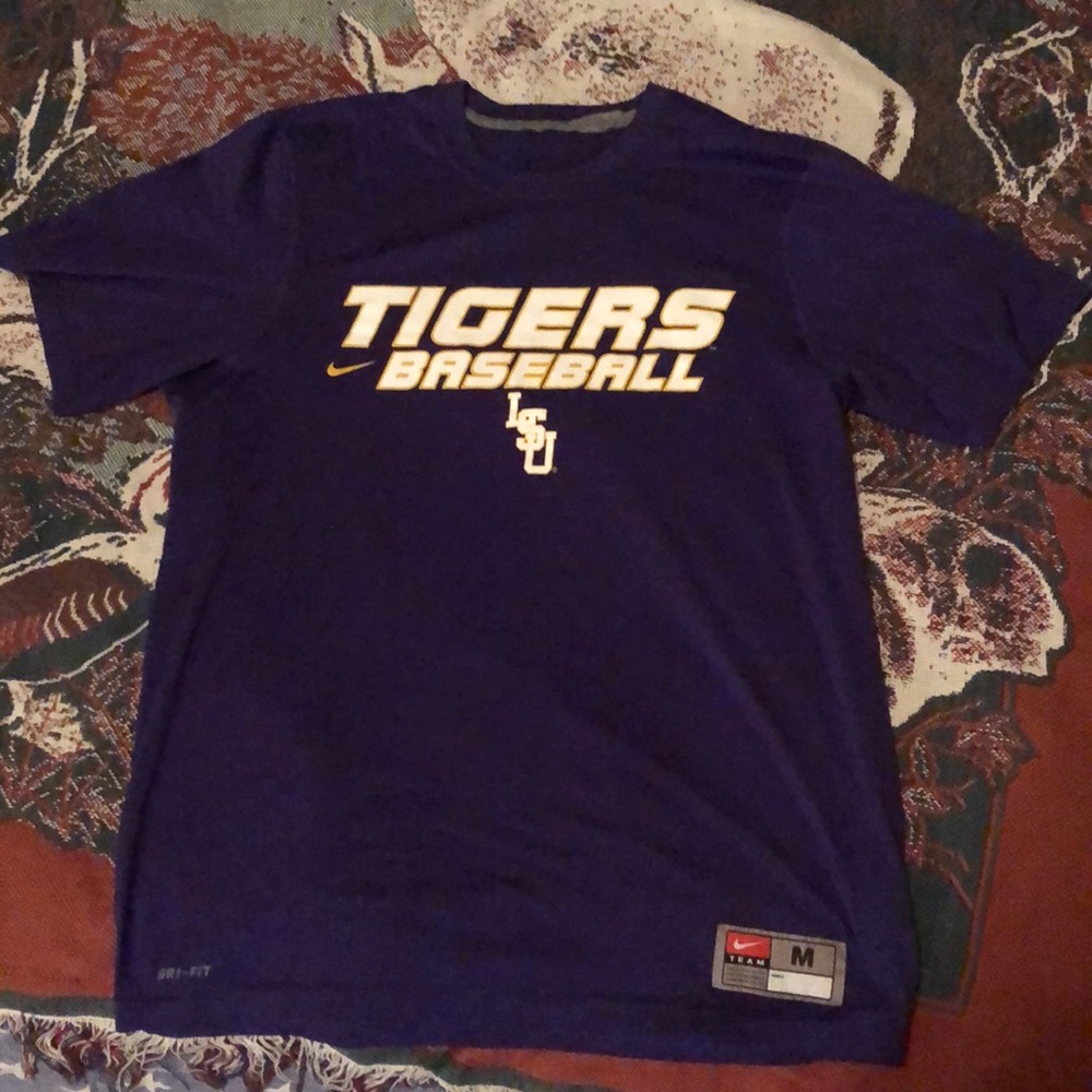 LSU Baseball Nike Dri-fit